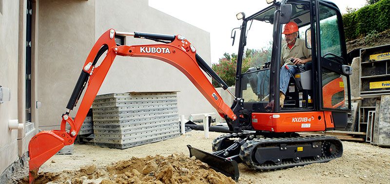 Kubota KX018-4 Excavator 1-2 Ton