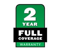2-Year Full Warranty - This product is covered by a two-year full warranty