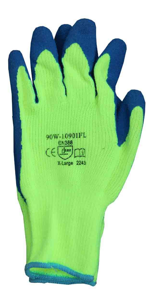 Showa Hi-Viz Rubber Winter Glove