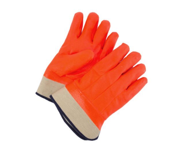 Foam Insulated Orange T-Foam Safety Gloves