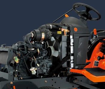 The BX23S is equipped with a 23HP diesel engine. This 3-cylinder workhorses offers unparalleled power for a tractor this size, and more than enough muscle for all your gardening and mowing duties. 