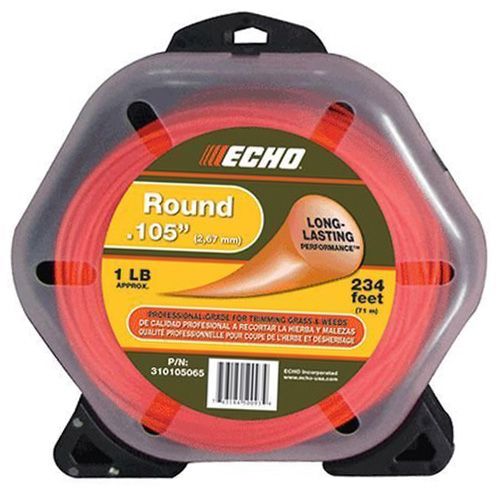 ECHO .105&quot; Round Trimmer Line 1lb Roll