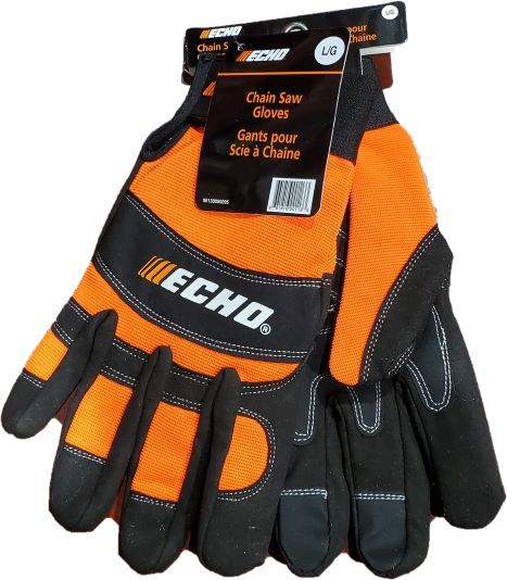Echo chain saw saftey gloves