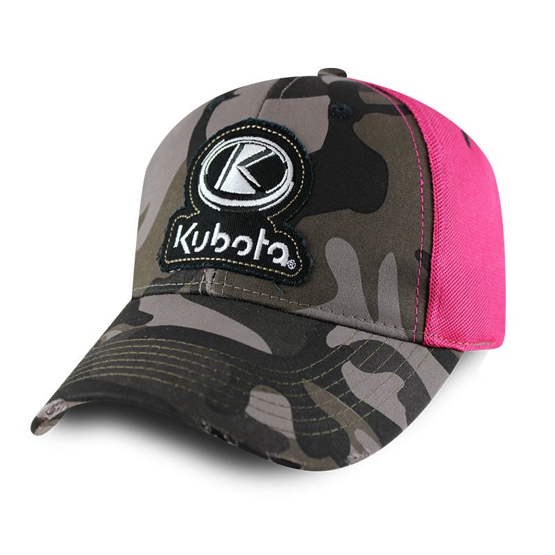Kubota Ladies Pink Camo Hat