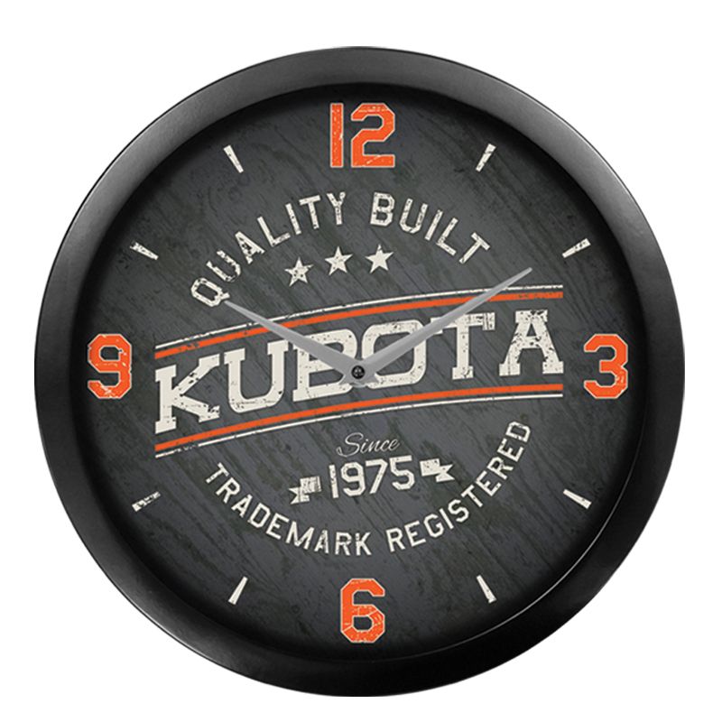 Kubota Quality Built Wall Clock