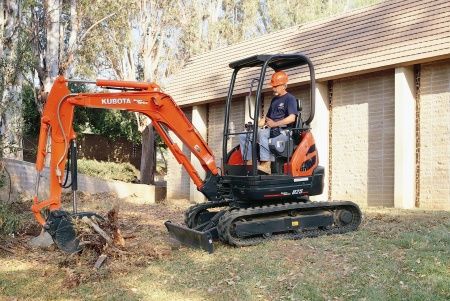 The Kubota U25-HGS Excavator comes with its larger engine and hydraulic pumps, and provides enhanced performance and faster cycle times
