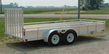 MST1680 Millroad trailer