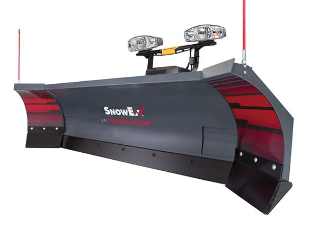 SnowEx 8100 Power Plow 8 foot to 10 foot expanding snow plow