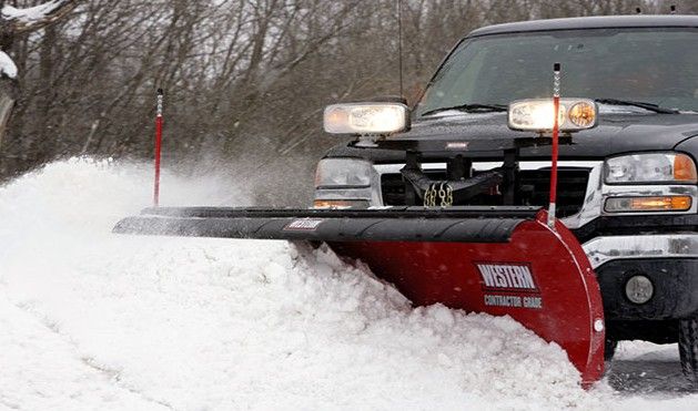 Built for heavy-duty commercial and light municipal snow plowing