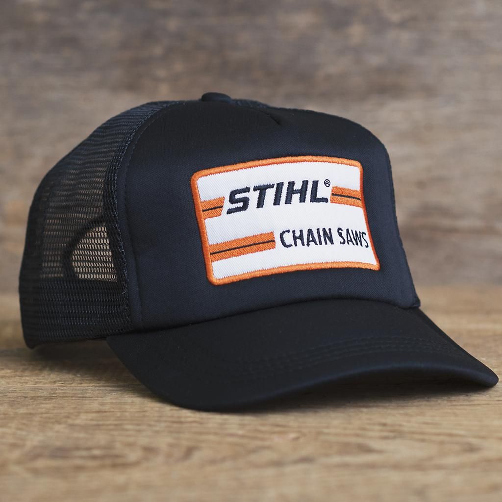 Black STIHL Foam Trucker Hat 