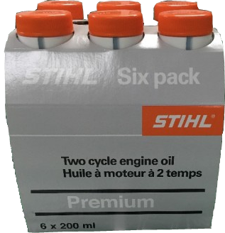 STIHL 6 pack of 200mL engine oil