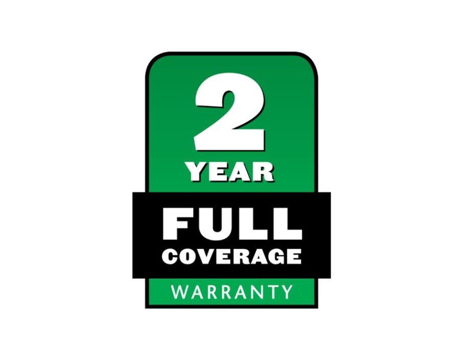 2-Year Full Warranty