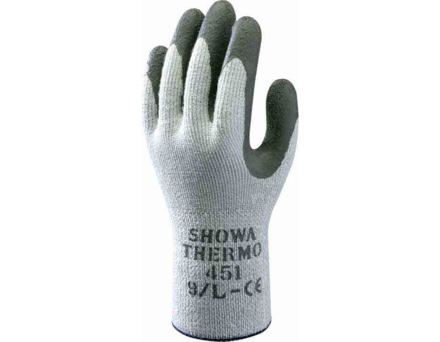 Flat dipped Natural Rubber-coated glove - ATLAS THERMAFIT 451