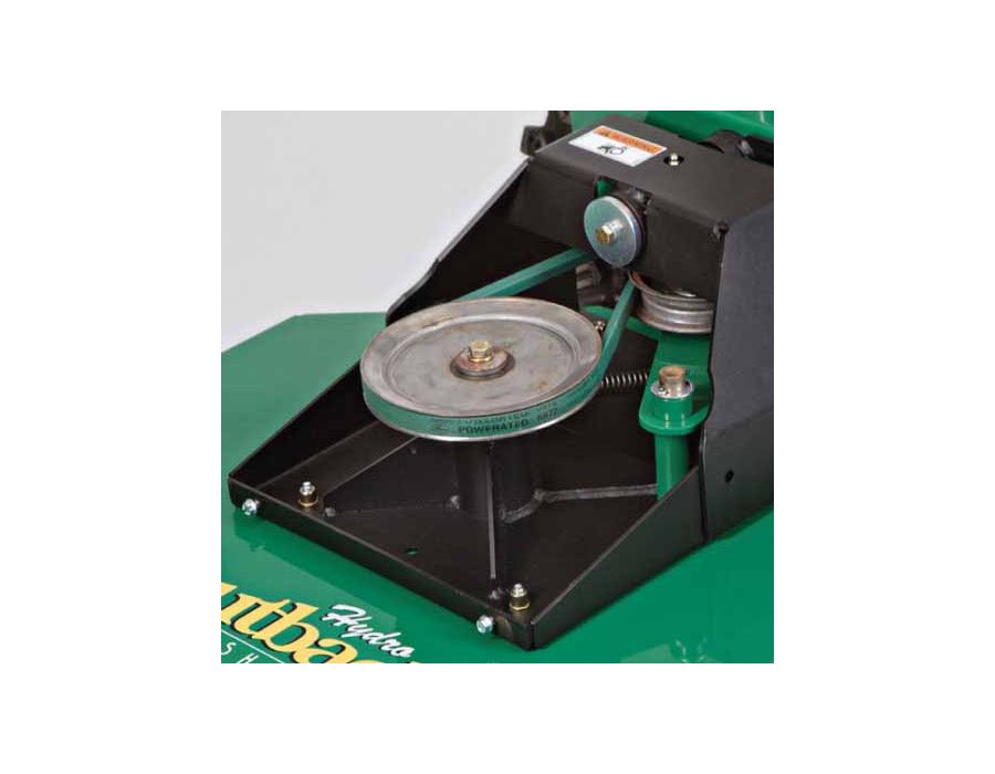 Heavy-Duty Blade Spindle - Reinforced in four directions for maximum durability and safety, so you can keep cutting in the harshest environments.