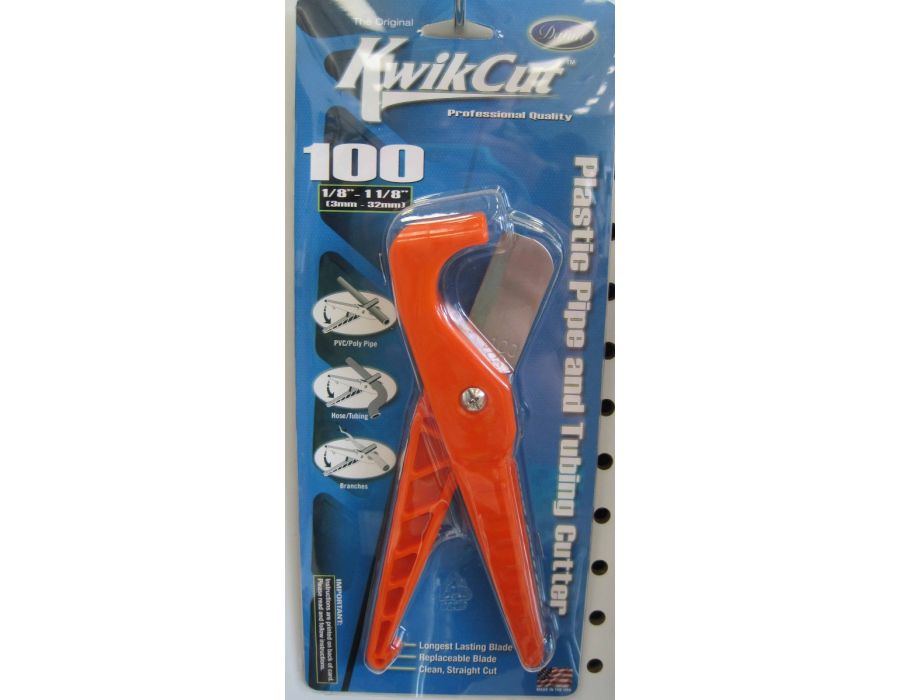 Kwikcut plastic pipe and tubing cutter T135