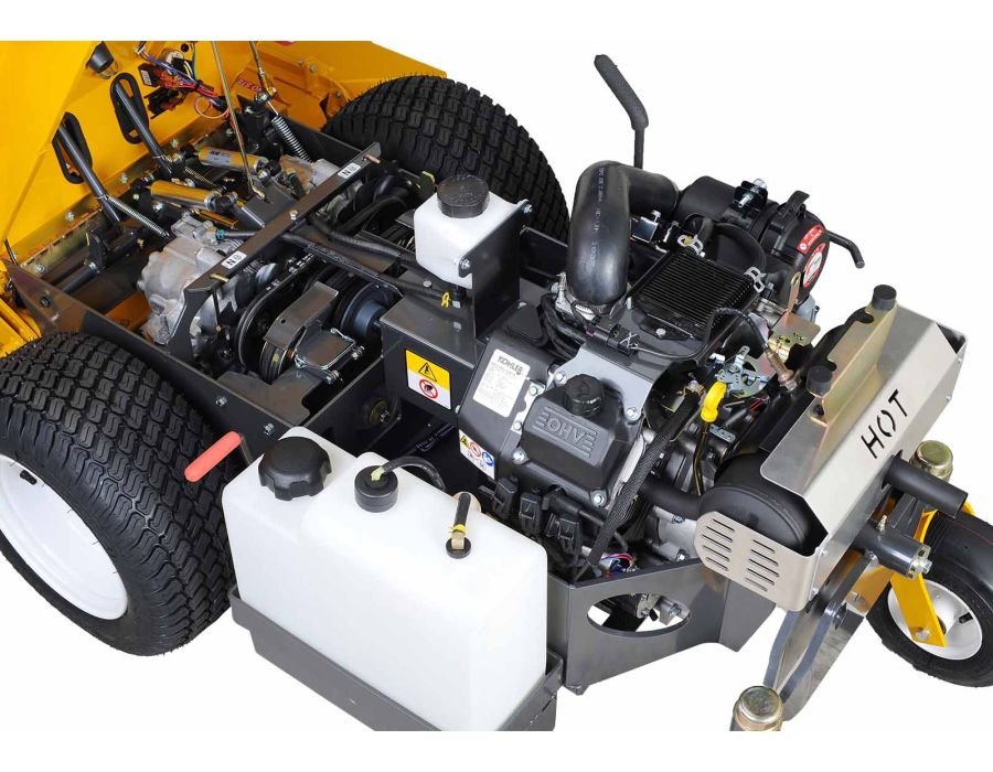 The Walker Mowers MB23i adds a 23HP Kohler EFi to the agile MB lineup to increase available power and efficiency