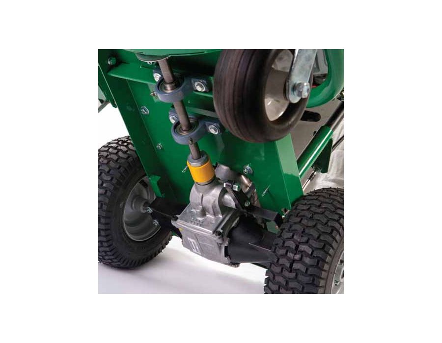Hydrostatic Drive Option - Self-propelled hydrostatic drive from 0-3 mph with infinite forward and reverse.