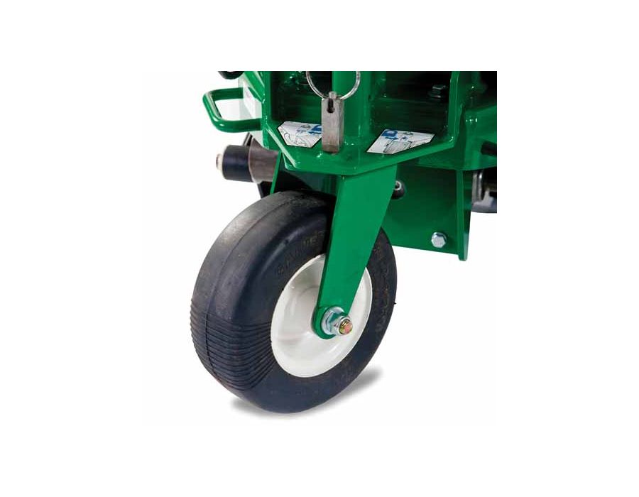 Rear swivel castor wheel