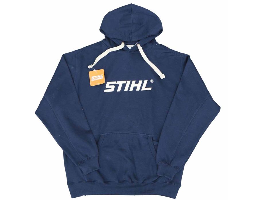 STIHL Navy Super Heavyweight Hooded Sweatshirt