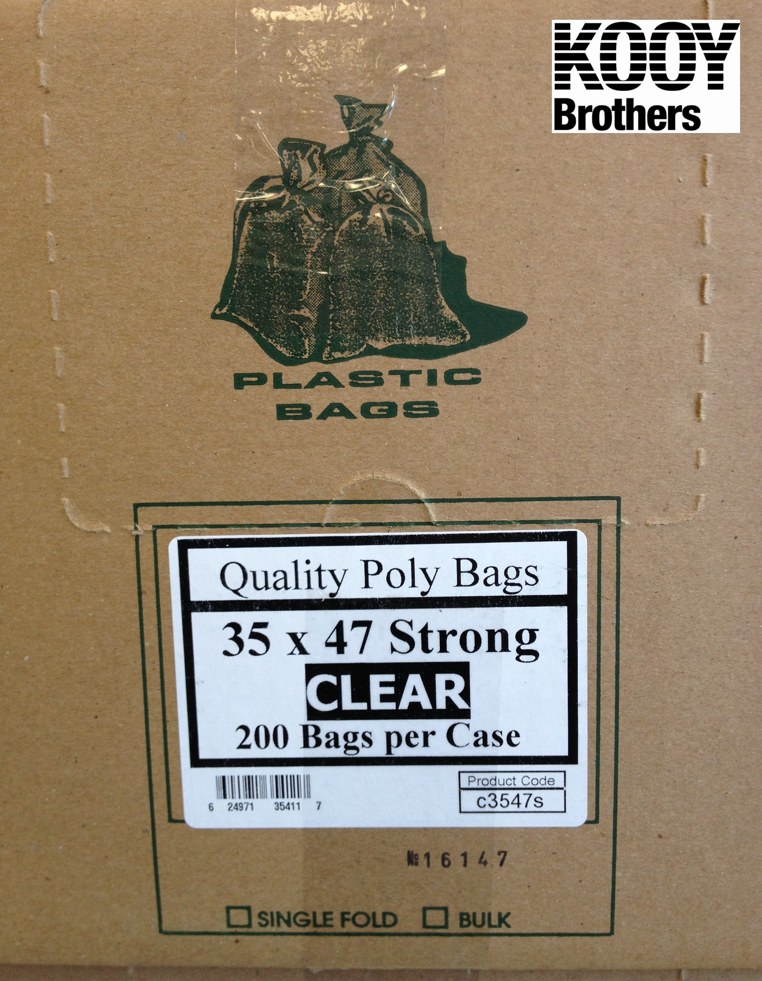 Clear Plastic Garbage Bags