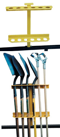 Green Touch Open Trailer Hand Tool Rack TA051 for Open Trailers