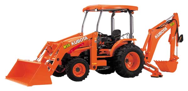 Kubota M Series Tractor-Loader-Backhoe M59TLB